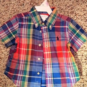 Infant 6 month Ralph Lauren shirt